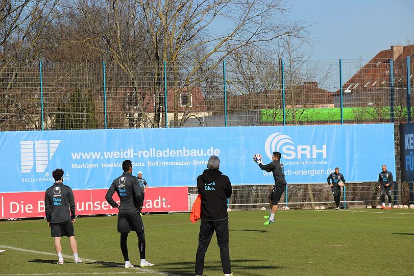 Die Bilder vom Abschlusstraining vor dem Heimspiel gegen den SV Sandhausen.