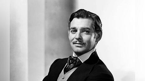 Clark Gable in seiner denkw&uuml;rdigen Rolle als Rhett Butler in "Vom Winde verweht".