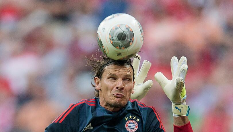 Daniel van Buyten: Er hat noch keine grauen Haare. Daniel van Buyten: Er hat noch keine grauen Haare.