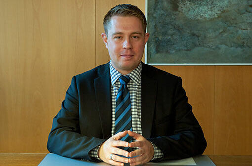 Regens Landrat Michael Adam (28, SPD).
