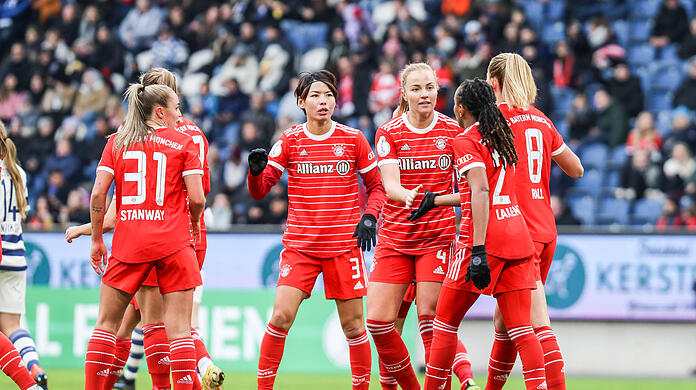 Die Bayern-Frauen spielen in der Champions League gegen FC Barcelona. (Archivbild)