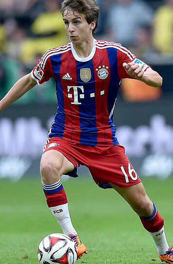 Gianluca Gaudino (17 Jahre, 9 Monate, 11 Tage): Liegt seit Samstag auf Rang vier der jüngsten Bayern-Profis.