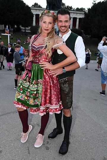 Giulia Siegel und Freund Ludwig Heer