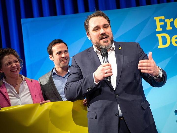 Daniel Föst, FDP-Bundestagsabgeordneter. Foto: Sina Schuldt/Archivbild