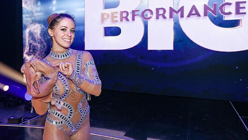 Vanessa Mai hat als Jennifer-Lopez-Double alles gegeben. Vanessa Mai hat als Jennifer-Lopez-Double alles gegeben.