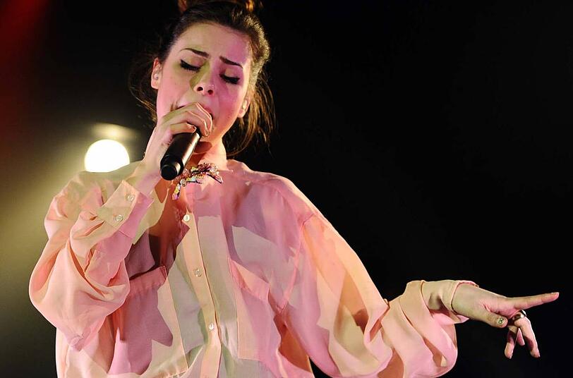 Lena Meyer-Landrut vor einem Jahr in Stuttgart