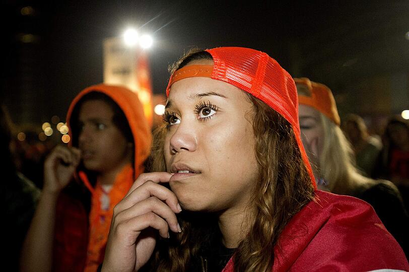 Die Holland-Fans weinen, die Argentinier feiern: Die Fan-Bilder vom WM-Halbfinale