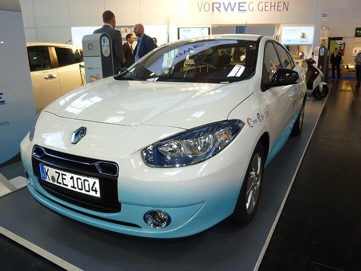 Gibt es schon zu kaufen: Das E-Auto Zoe von Renault.