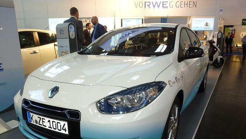 Gibt es schon zu kaufen: Das E-Auto Zoe von Renault. Gibt es schon zu kaufen: Das E-Auto Zoe von Renault.