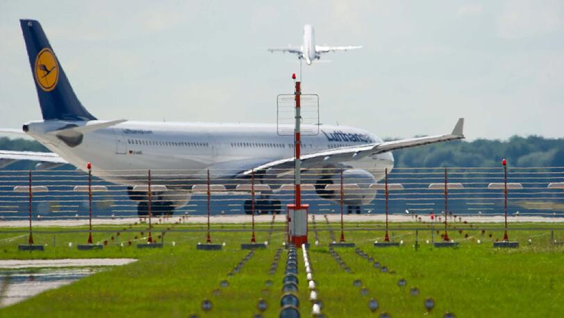 Rund 400 000 Flugzeuge starten und landen pro Jahr in München.
