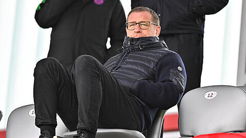 Schwärmt von der Leistung von Eric Dier: Sportvorstand Max Eberl.