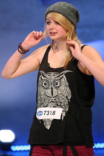 Die DSDS-Kandidaten: Kimberly Jacobs.