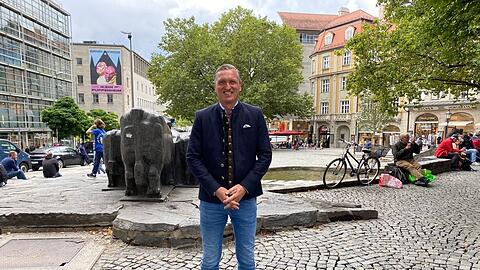 Thomas Harms findet den Rindermarkt eigentlich schön. Aber da wäre noch mehr drin, sagt er.