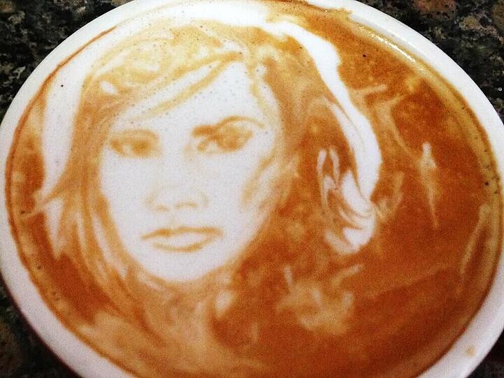 Das Kaffee-Portrait von Victoria Beckham