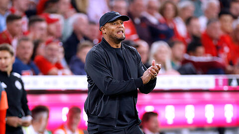 Will mit dem FC Bayern in Augsburg den nächsten Sieg einfahren: Coach Vincent Kompany.