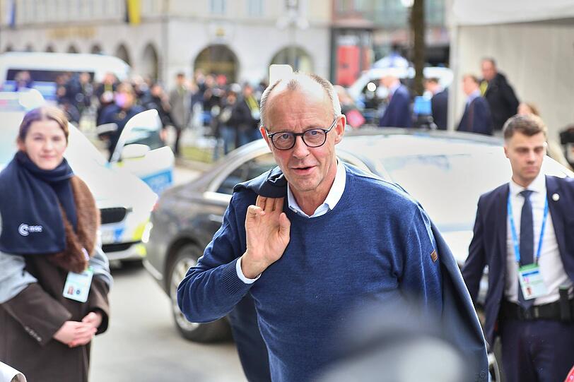 Bundeskanzler Friedrich Merz (CDU) wird die Sicherheitskonferenz am Freitag er&ouml;ffnen.