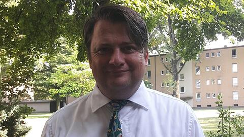 Neuer Vorsitzender des Bogenhauser Bezirksausschusses: Florian Ring (CSU).
