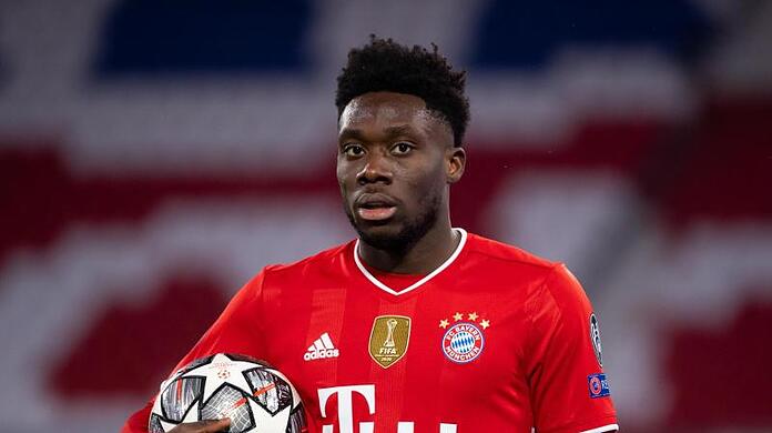 Bayern-Star Alphonso Davies.