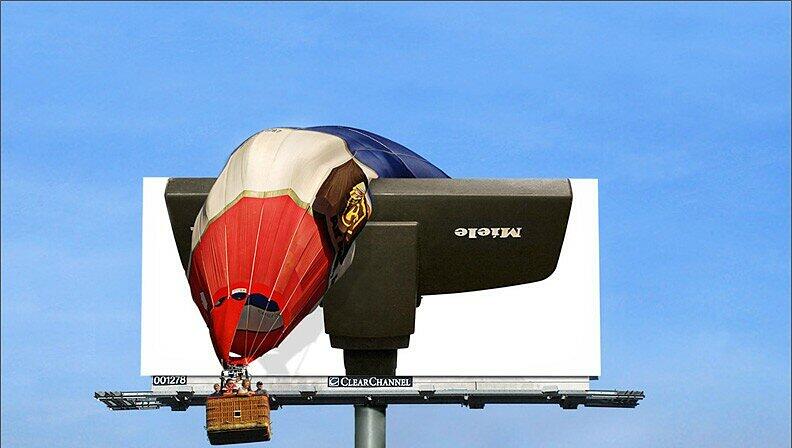 Guerilla Marketing ist eine äußerst amüsante Art der Werbung, hier für eine Staubsaugerfirma. Guerilla Marketing ist eine äußerst amüsante Art der Werbung, hier für eine Staubsaugerfirma.