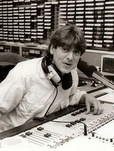 On Air bei Radio Gong: Walter Freiwald in den 80ern.
