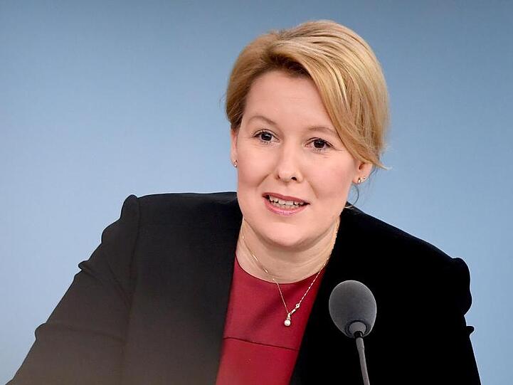 Will Väter von Trennungskindern besserstellen: Bundesfamilienministerin Franziska Giffey.