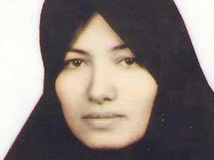 Das undatierte Foto zeigt die vom Tod durch Steinigung bedrohte Sakineh Mohammad-Aschtiani