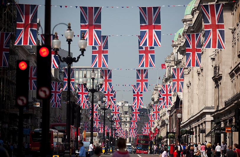 Die Vorbereitungen zur Hochzeit des Jahres in London.