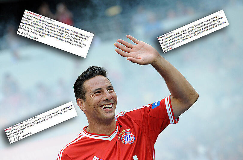 Der Ex-Bayer Claudio Pizarro zu den Löwen-Rivalen? Das sagen die AZ-Leser.