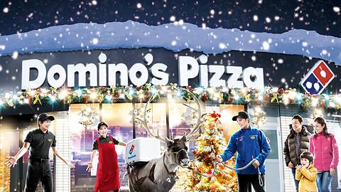 Die Marketing-Idee des Pizza-Lieferanten Domino's: Rentierlieferungen
