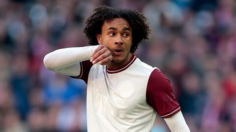 Joshua Zirkzee, hoffnungsvolles Stürmertalent des FC Bayern.