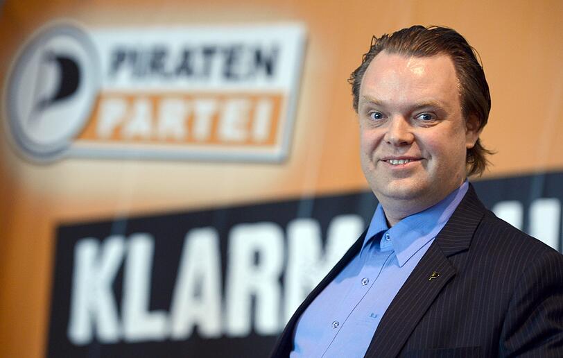 Der Gründer der Piratenbewegung in Schweden, Rickard Falkvinge