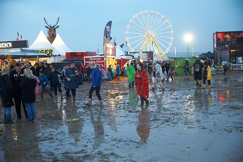 Die Bilder vom ersten Tag des Festivals Rock am Ring 2016 in Mendig.