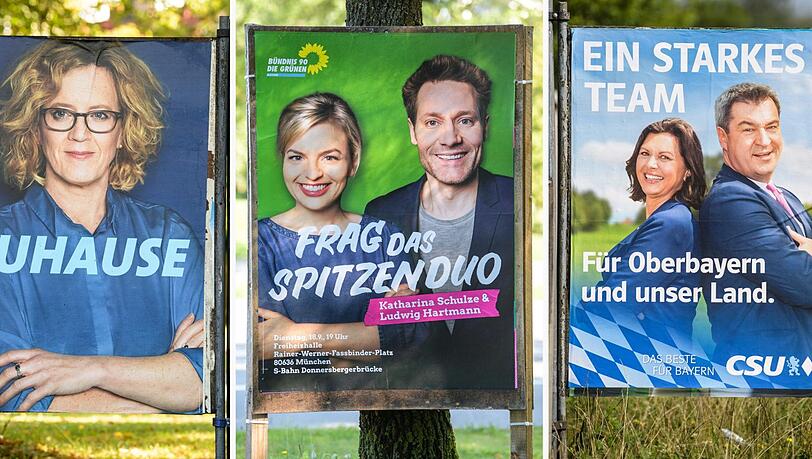 Plakate, Plakate, Plakate: So war das im Landtagswahlkampf 2018 in der Stadt – zum Ärger vieler Münchner. Plakate, Plakate, Plakate: So war das im Landtagswahlkampf 2018 in der Stadt – zum Ärger vieler Münchner.