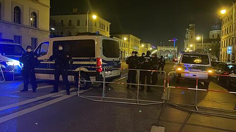 Erneut gab es in München sogenannte Corona-Spaziergänge. (Archivbild)