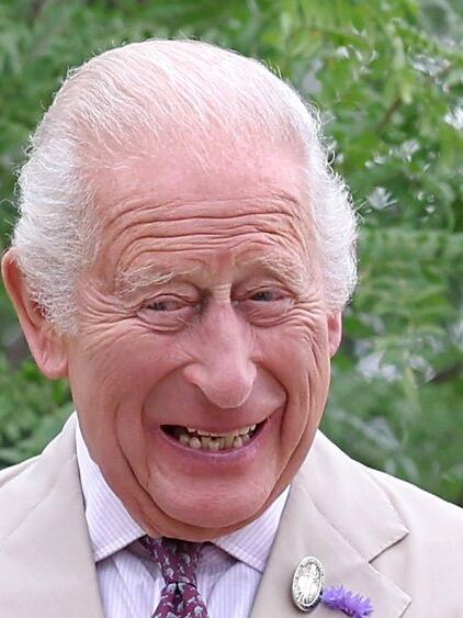 K&ouml;nig Charles freut sich &uuml;ber gute Umfragewerte.