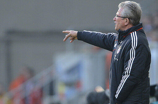 Bayern-Trainer Jupp Heynckes: "Das war Schwerstarbeit."