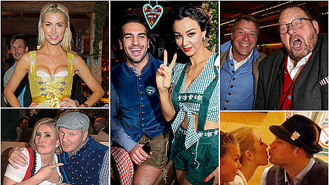 Lena Gercke, Elyas M'Barek und die Effenbergs - wir haben sie alle. Die besten Promi-Bilder der 182. Wiesn gibt's hier zum Durchklicken...