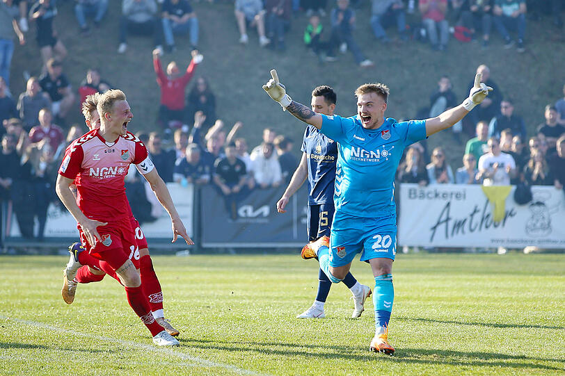 2022 jubelte der TSV Aubstadt im Toto-Pokal gegen den TSV 1860.