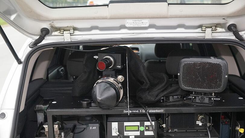 Der Porsche hatte 106 statt 50 km/h drauf. Der Porsche hatte 106 statt 50 km/h drauf.