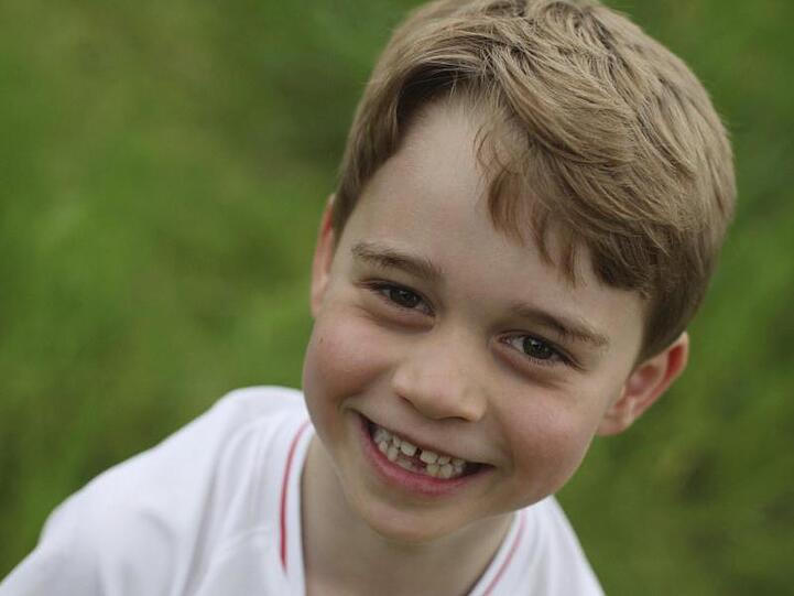 Prinz George fotografiert von seiner Mutter, der Herzogin von Cambridge.
