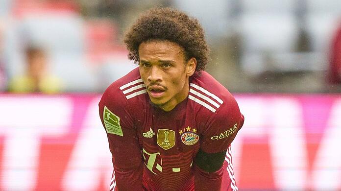 Leroy Sané lief gegen Fürth für eine gewisse Zeit mit einem falsch beflockten Trikot auf.