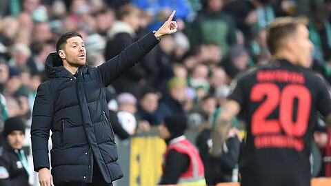 Begehrter Erfolgstrainer: Leverkusen-Coach Xabi Alonso.