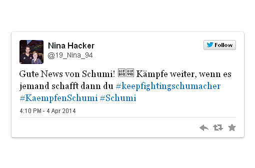 Freude über die positiven Nachrichten zu Michael Schumacher: Die Reaktionen aus dem Netz.