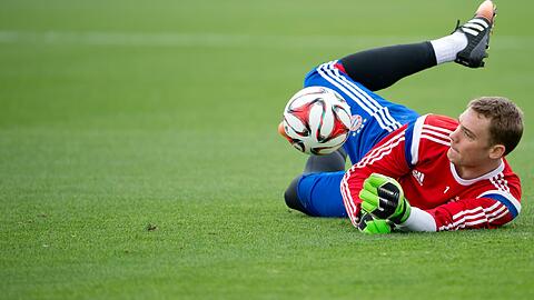 Manuel Neuer im Trainingslager