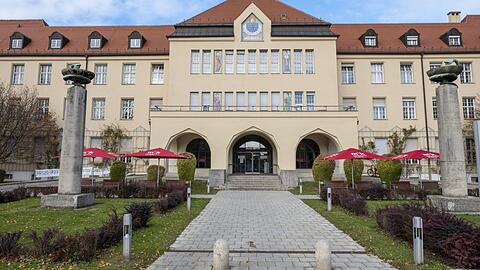 Das Haus 20, in dem der Eingang untergebracht ist.