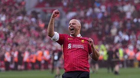 Mit dem Gewinn der Meisterschaft übertraf Liverpool-Trainer Arne Slot in seiner ersten Saison alle Erwartungen.