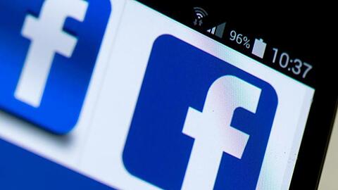 Icons der Social-Media-Plattform Facebook. Foto: Tobias Hase/dpa/Archivbild