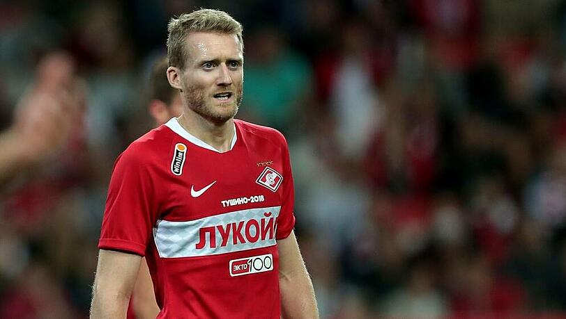 André Schürrle spielte zuletzt als Leihgabe von Borussia Dortmund für den Verein Spartak Moskau.