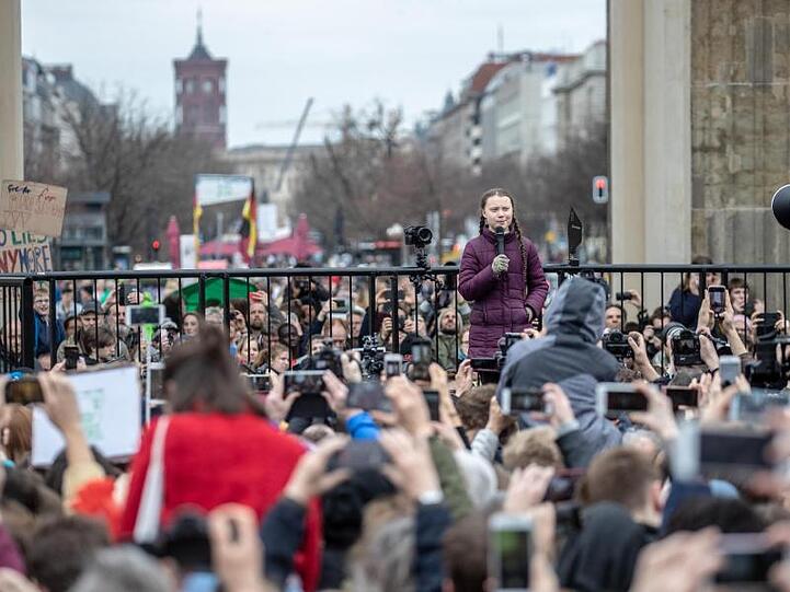 Greta Thunberg in Berlin: "Das ist erst der Anfang vom Anfang."