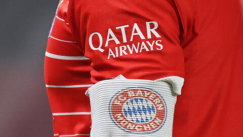 Qatar Airways ist seit Sommer 2018 Sponsor des FC Bayern.